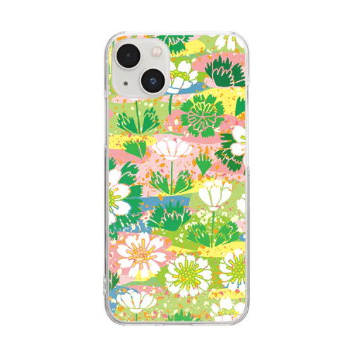 キタダケソウ Clear Smartphone Case