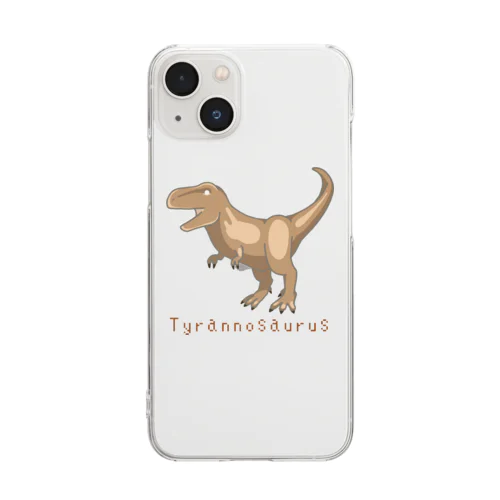 ティラノサウルス🦖 Clear Smartphone Case