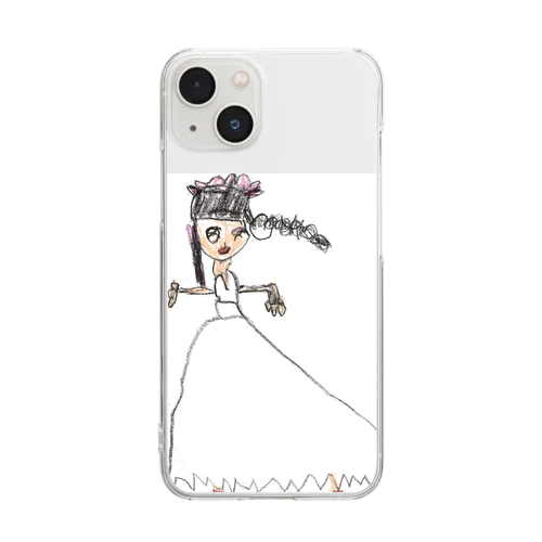 私はプリンセス Clear Smartphone Case