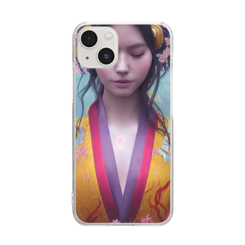 Deity of love #4 Clear Smartphone Case