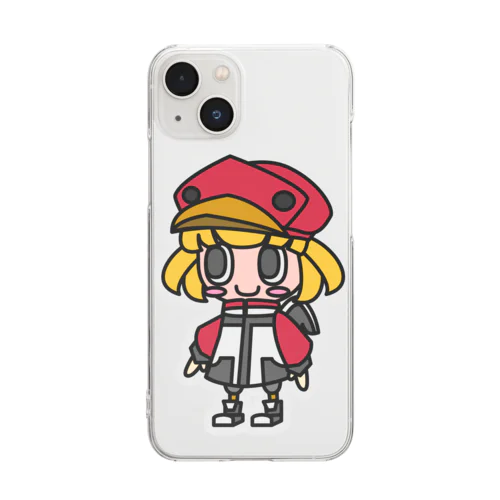 ぽすふりっぷ アリサ Clear Smartphone Case