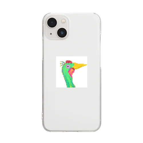 きもい鳥 Clear Smartphone Case