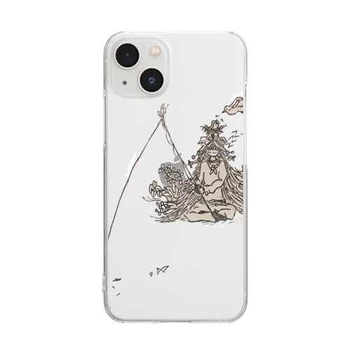 スローライフ Clear Smartphone Case