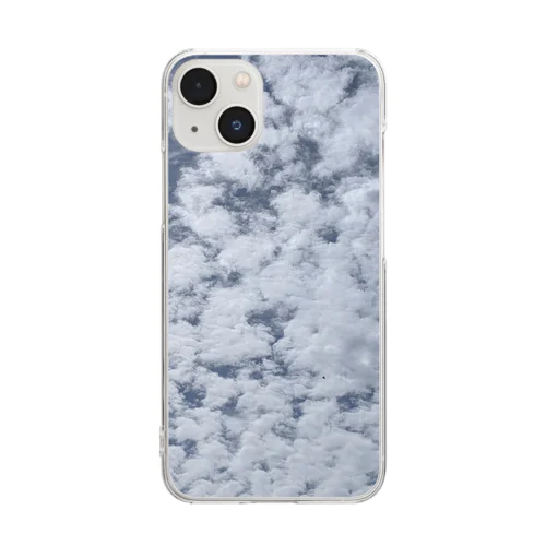 いつでも空と雲 Clear Smartphone Case