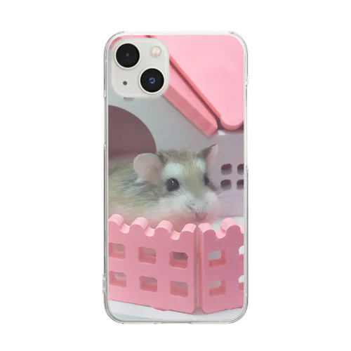 ぷるぷる『ロボ玉』🐹 Clear Smartphone Case