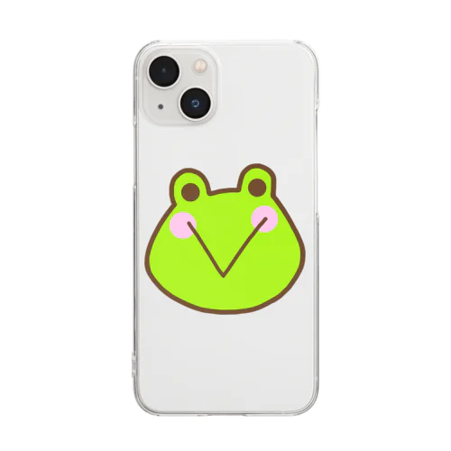 かえるぐみ Clear Smartphone Case