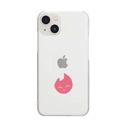 ピンクちゃん Clear Smartphone Case