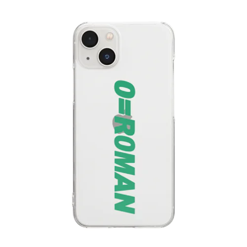 式ロマン Clear Smartphone Case