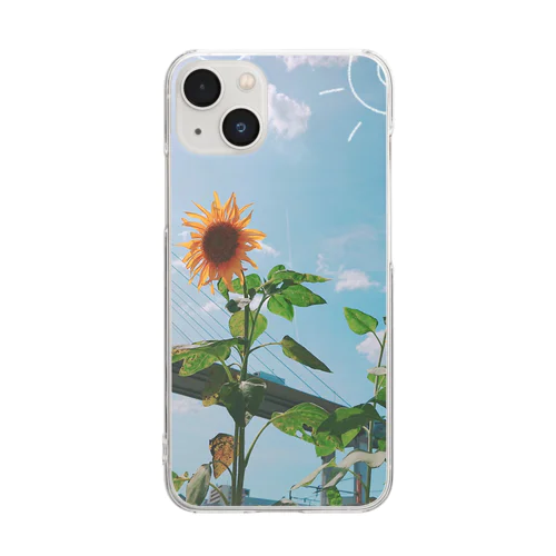 『太陽🌞と北風』 Clear Smartphone Case