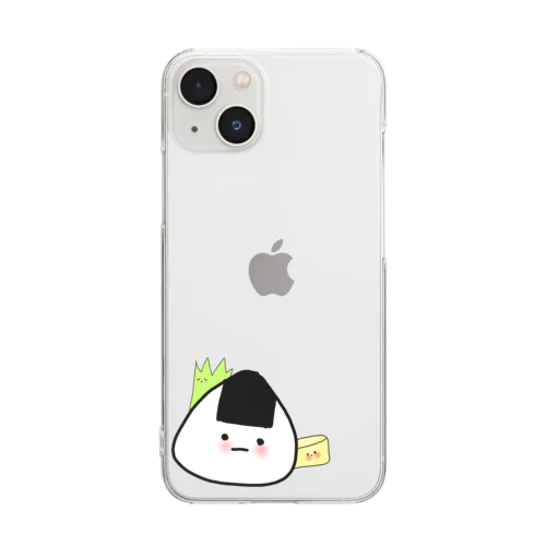 おにぎりちゃん Clear Smartphone Case