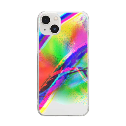 破裂 Clear Smartphone Case