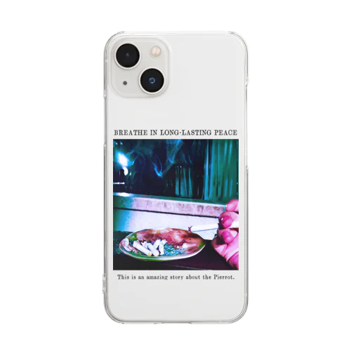 BREATHE IN LONG-LASTING PEACE Clear Smartphone Case