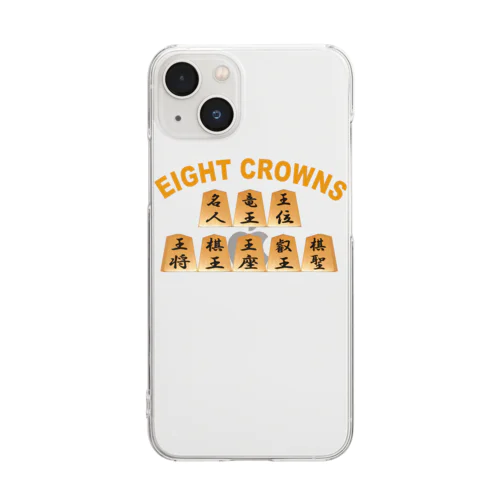 将棋八冠 Clear Smartphone Case