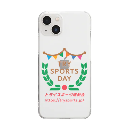 トライスポーツ運動会　スタンダードTシャツ Clear Smartphone Case