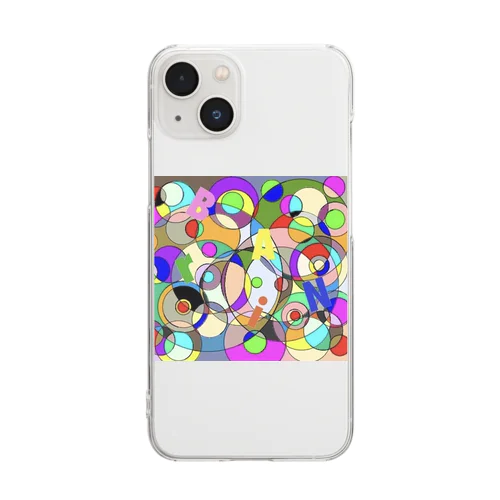 colorful⇄からふる Clear Smartphone Case