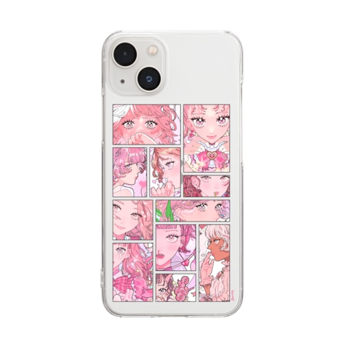  PINK Clear Smartphone Case