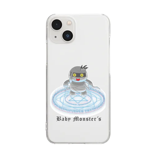 Baby　Monster’ｓ「ミイラ君」 Clear Smartphone Case