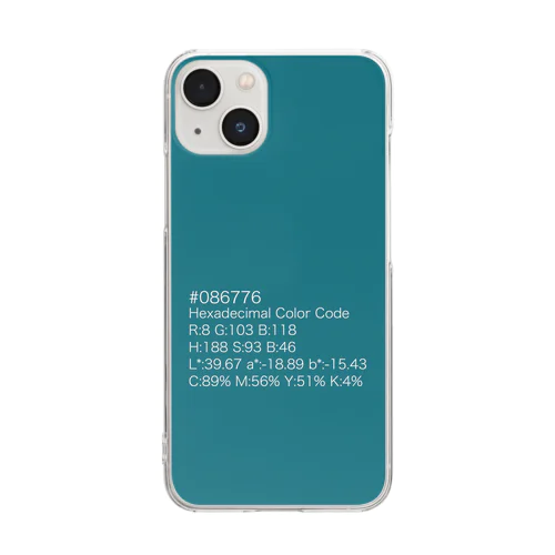 #086776_スマホケース Clear Smartphone Case