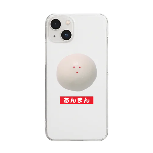 あんまん Clear Smartphone Case