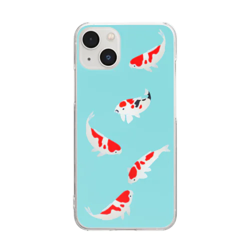 こいこい鯉！ Clear Smartphone Case