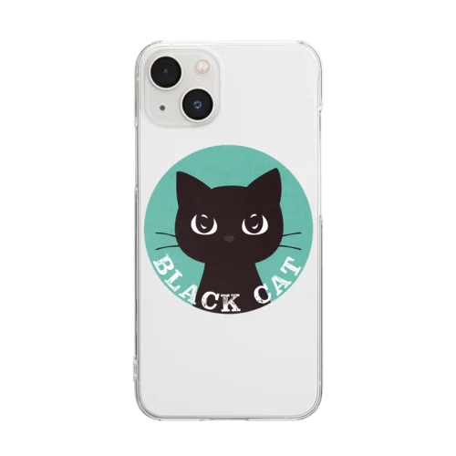 BLACK CAT Clear Smartphone Case