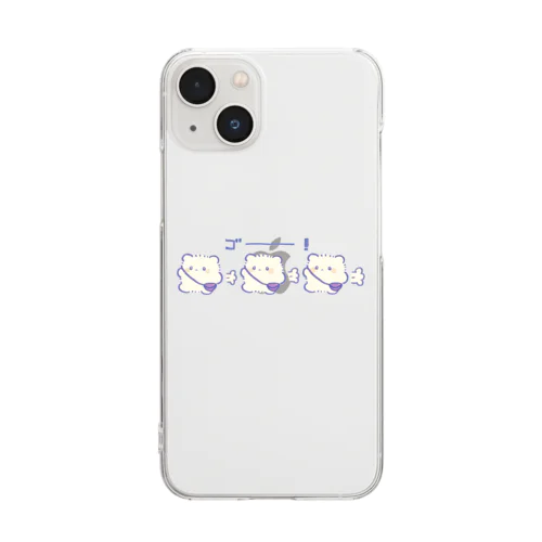 おでかけぽにゃ Clear Smartphone Case