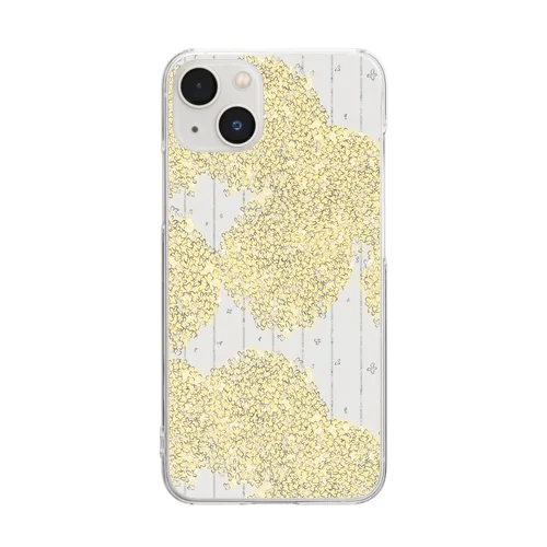 ご近所の花 Clear Smartphone Case