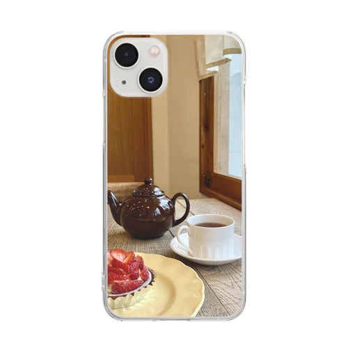 Cafe de Kamakura Clear Smartphone Case