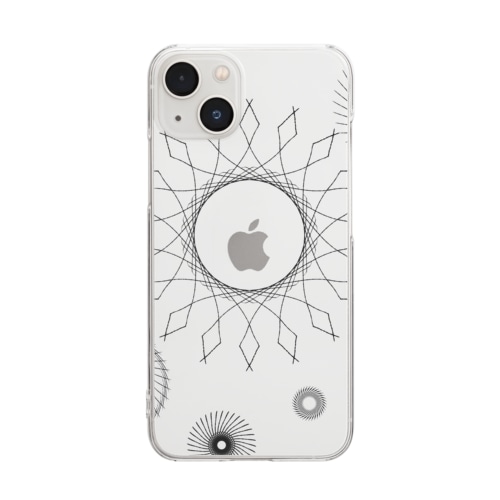 たんぽぽ Clear Smartphone Case