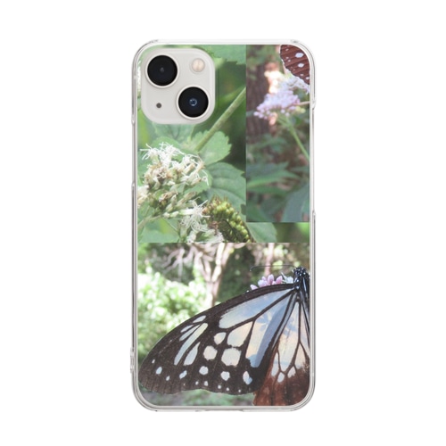 アサギマダラ Clear Smartphone Case