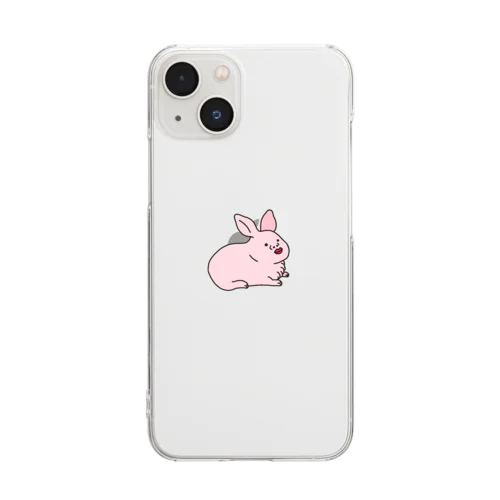 うさぎくん。 Clear Smartphone Case