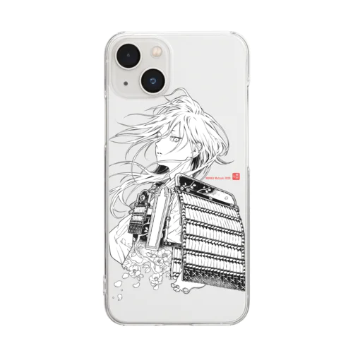 大鎧シリーズ（白） Clear Smartphone Case