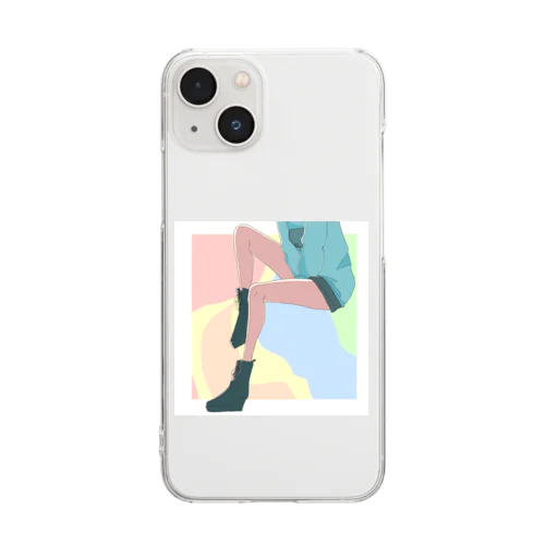 パステルゆかちゃ（S） Clear Smartphone Case