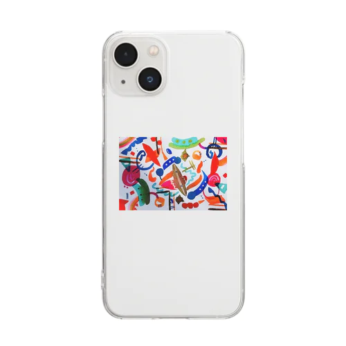 絵 Clear Smartphone Case