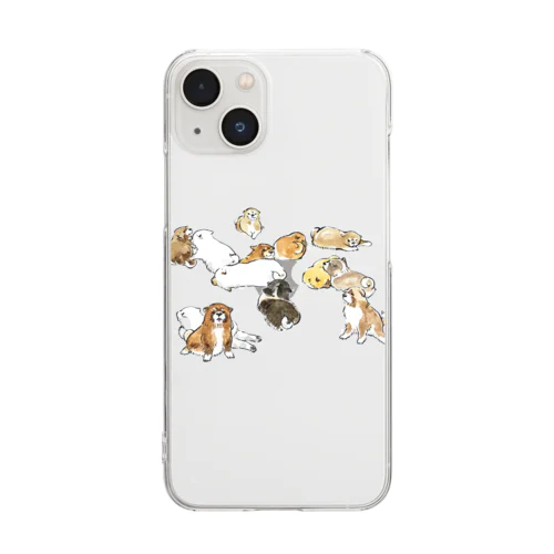 仔犬 Clear Smartphone Case