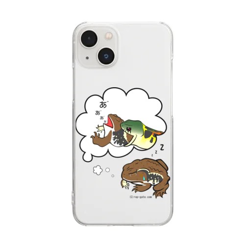 ヒキガエルの悪夢 Clear Smartphone Case