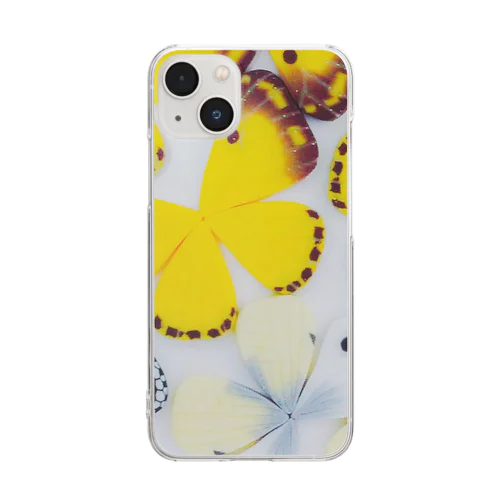 チョウチョタチ Clear Smartphone Case