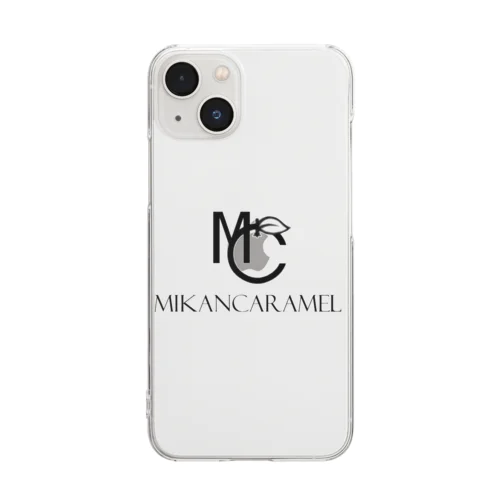 MCロゴ Clear Smartphone Case