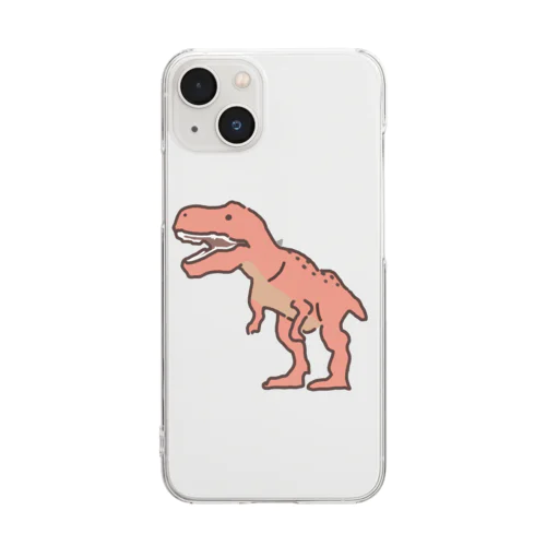 恐竜くん Clear Smartphone Case