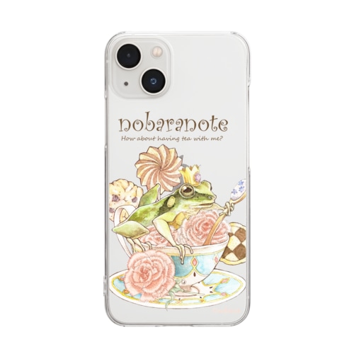 カエルの王様 Clear Smartphone Case