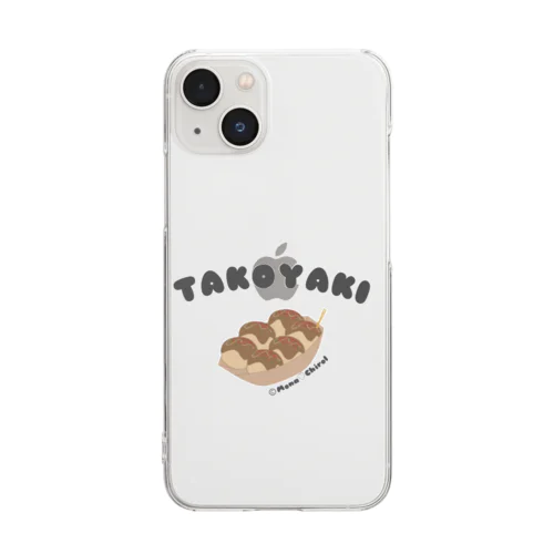 毎週8のつく日はたこ焼きの日 Clear Smartphone Case