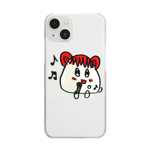 ウタハムちゃん(透明化) Clear Smartphone Case