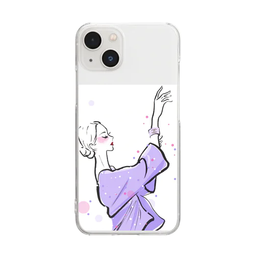 バレリーナ Clear Smartphone Case