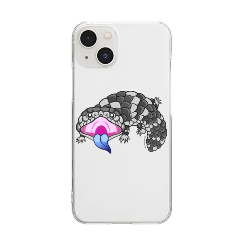 マツカサトカゲちゃん Clear Smartphone Case