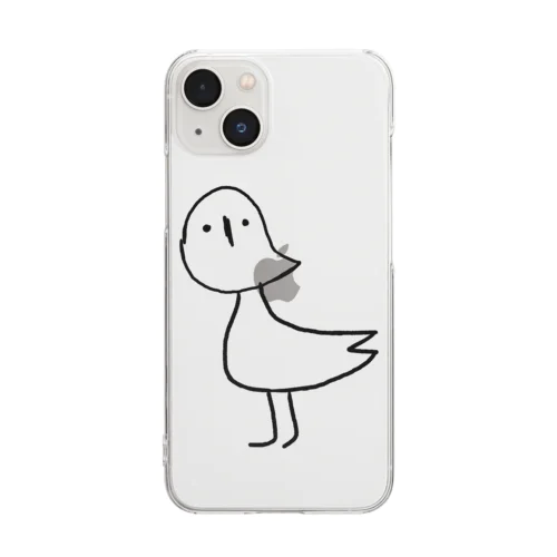 鳥　必需品編 Clear Smartphone Case