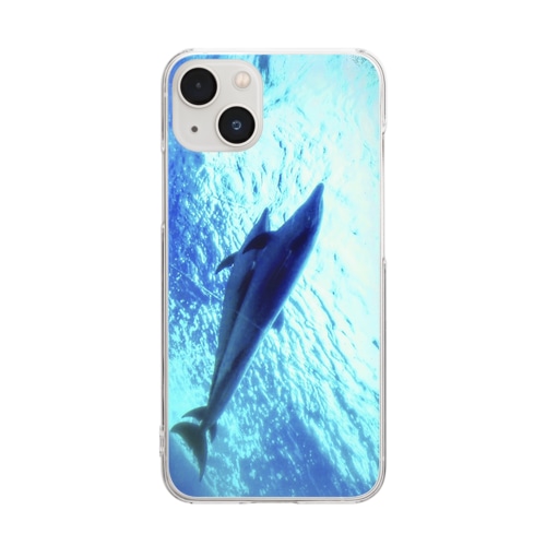 ドルフィン Clear Smartphone Case