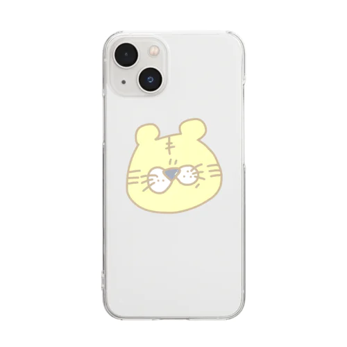 どうぶつぐみ Titaくん Clear Smartphone Case