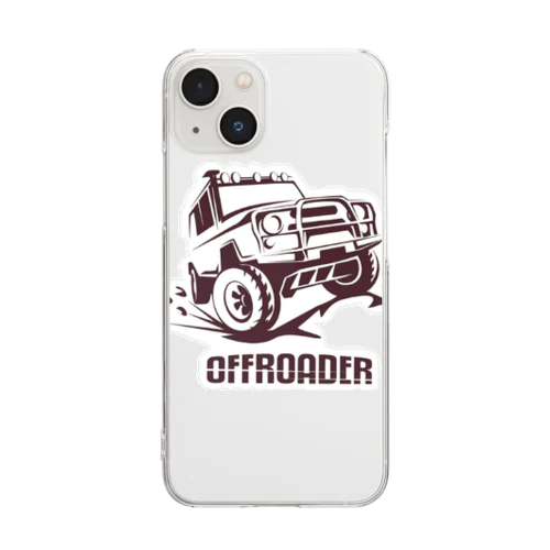 四駆 Clear Smartphone Case