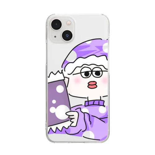 おののさん Clear Smartphone Case