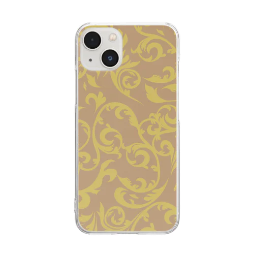 rococo bage Clear Smartphone Case